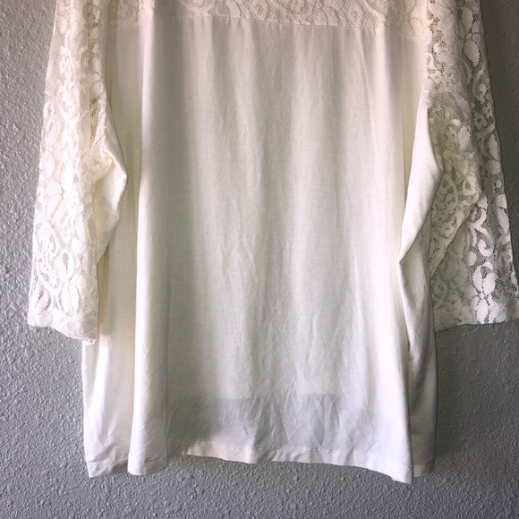 Lane Bryant Lace Blouse - Picture 3 of 8